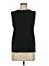 Plains & Prints 100% Polyester Black Sleeveless Top Size 8 - photo 1