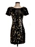 Milly 100% Polyester Stars Black Cocktail Dress Size 2 - photo 1