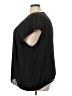 The Limited 100% Polyester Black Short Sleeve Blouse Size 3X - photo 5