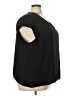 The Limited 100% Polyester Black Short Sleeve Blouse Size 3X - photo 4