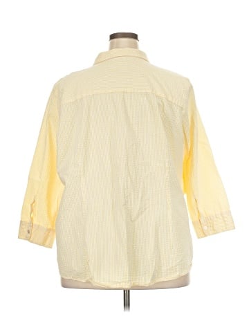 L.L.Bean 3/4 Sleeve Button-Down Shirt (view 2)