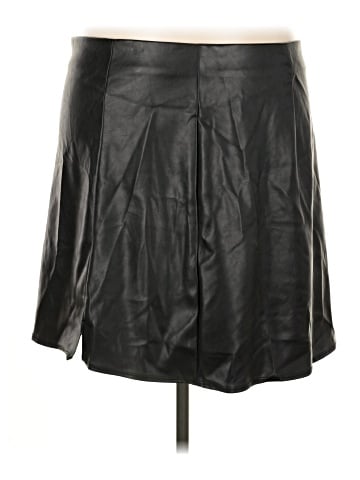Old Navy Faux Leather Skirt (view 1)