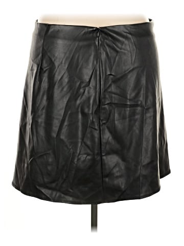 Old Navy Faux Leather Skirt (view 2)