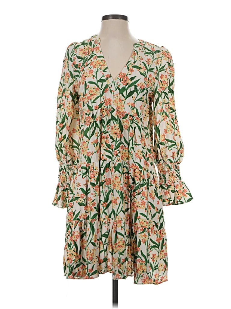 Pre-owned Pomander Place Casual Dress In Green
