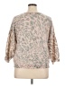 Maeve 100% Cashmere Animal Print Pink Cashmere Pullover Sweater Size XL - photo 2