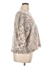 Maeve 100% Cashmere Animal Print Pink Cashmere Pullover Sweater Size XL - photo 4