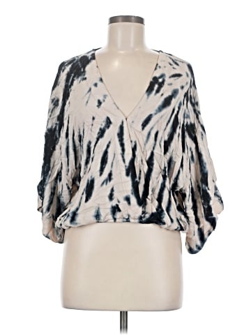 Young Fabulous & Broke 3/4 Sleeve Blouse (view 1)