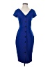 Express Blue Casual Dress Size S - photo 1