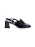 J.Crew 100% Leather Black Heels Size 8 1/2 - photo 1