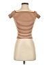 Madewell Brown Short Sleeve Turtleneck Size XXS - photo 1