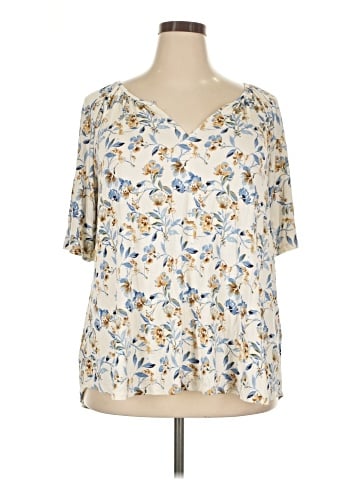 Lane Bryant Short Sleeve Blouse (view 1)