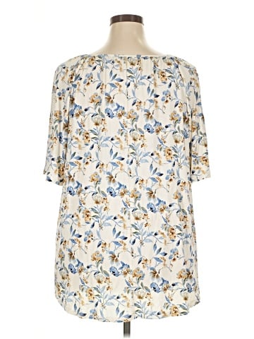 Lane Bryant Short Sleeve Blouse (view 2)