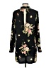 Leith 100% Polyester Black Casual Dress Size M - photo 2