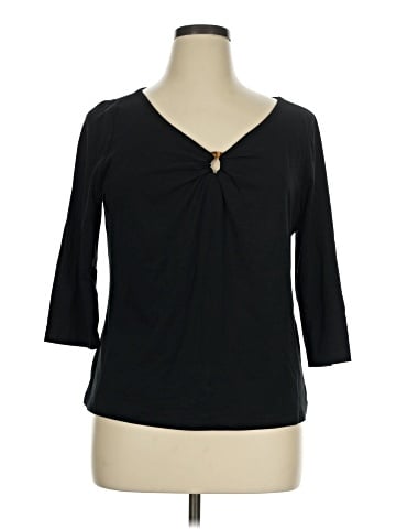 Talbots 3/4 Sleeve T-Shirt (view 1)