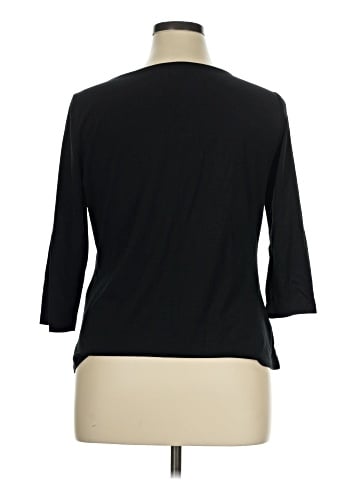 Talbots 3/4 Sleeve T-Shirt (view 2)