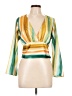 Zara Green 3/4 Sleeve Blouse Size L - photo 1
