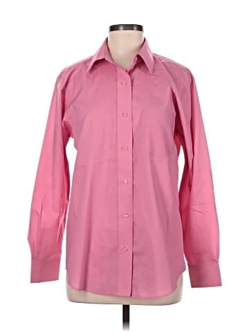 Foxcroft Long Sleeve Button-Down Shirt (view 1)