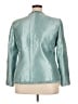 Kasper Metallic Teal Jacket Size 18 - photo 2