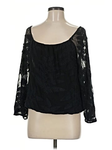Alice + Olivia 3/4 Sleeve Silk Top (view 1)