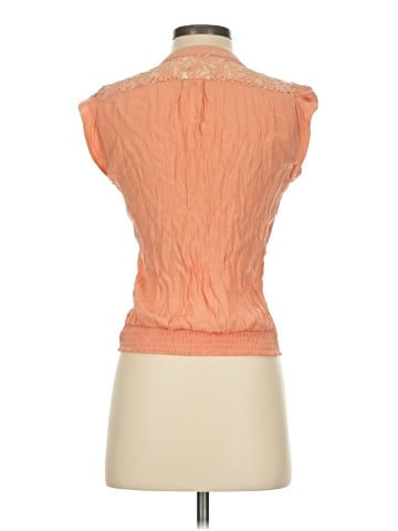 Pearl Sleeveless Button-Down Shirt (view 2)