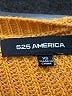 525 America 100% Cotton Solid Orange Pullover Sweater Size XS - photo 7