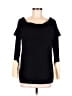 C by Bloomingdales Black Pullover Sweater Size MedEstimated - photo 1