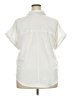 Eddie Bauer Solid Ivory Short Sleeve Blouse Size XXL - photo 2