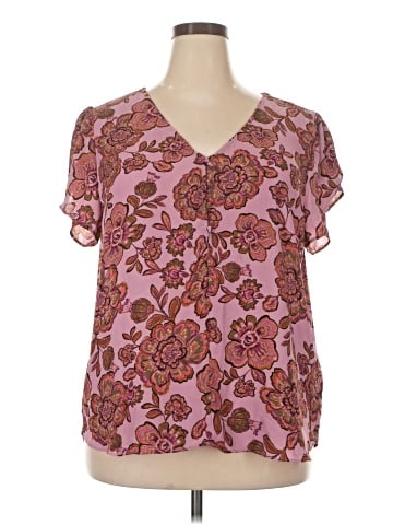 PREMISE Short Sleeve Blouse (view 1)