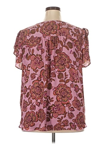PREMISE Short Sleeve Blouse (view 2)