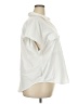 Eddie Bauer Solid Ivory Short Sleeve Blouse Size XXL - photo 4