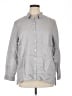 J.Jill 100% Linen Solid Gray 3/4 Sleeve Button-Down Shirt Size XL Petite - photo 1