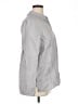 J.Jill 100% Linen Solid Gray 3/4 Sleeve Button-Down Shirt Size XL Petite - photo 4