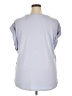 Nine West Blue Short Sleeve Blouse Size 2X - photo 2