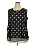 Catherines 100% Polyester Black Sleeveless Blouse Size 2X - photo 1