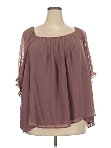 Torrid Long Sleeve Blouse (view 1)