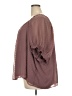 Torrid 100% Polyester Brown Long Sleeve Blouse Size 5X Plus (5) - photo 5