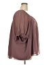 Torrid 100% Polyester Brown Long Sleeve Blouse Size 5X Plus (5) - photo 4