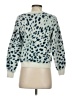 Ann Taylor LOFT Animal Print Blue Pullover Sweater Size XS (petite) - photo 2