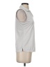 Unbranded Silver Sleeveless Blouse Size S - photo 4
