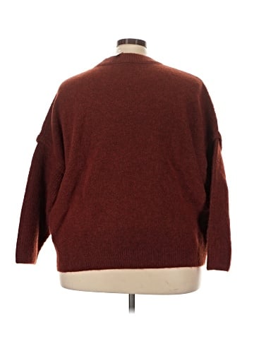 Madewell Plus Cable Havener Pullover Sweater (view 2)
