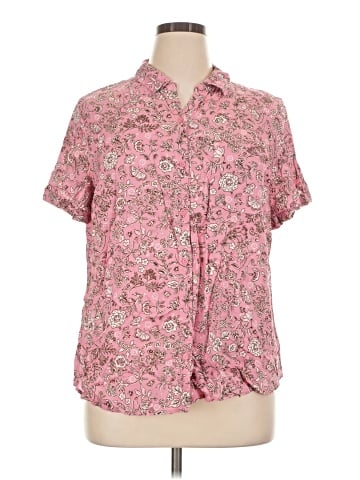 Croft & Barrow Short Sleeve Blouse (view 1)