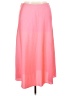J.Crew 100% Polyester Solid Pink Casual Skirt Size XL - photo 1