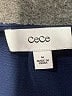 CeCe Blue Short Sleeve Blouse Size M - photo 4