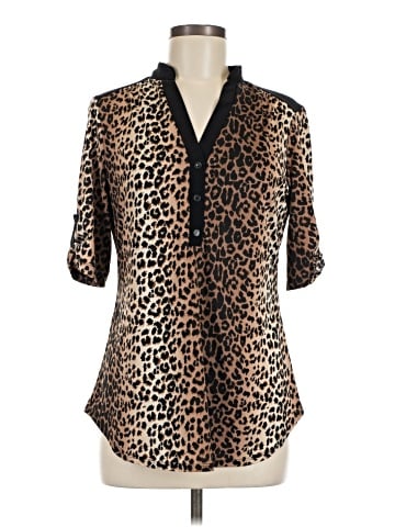 Perseption Concept Short Sleeve Blouse (view 1)