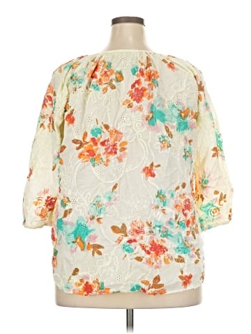 Kim Rogers 3/4 Sleeve Blouse (view 2)