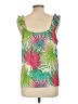 Rose + Olive Green Sleeveless Top Size L - photo 2