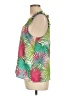 Rose + Olive Green Sleeveless Top Size L - photo 5