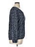 EDC Blue Long Sleeve Blouse Size XL - photo 4