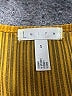 Leith Solid Stripes Orange Casual Dress Size S - photo 7