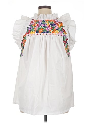 Mi Golondrina Short Sleeve Blouse (view 2)
